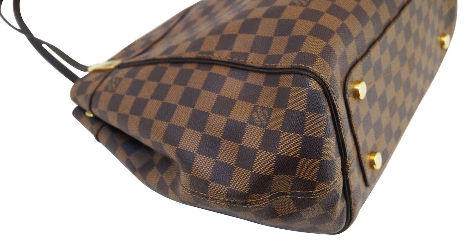 LOUIS VUITTON Damier Ebene Marylebone GM Shoulder Handbag