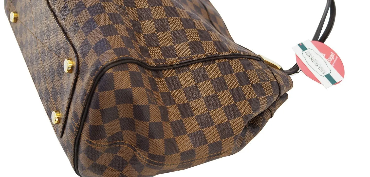 LOUIS VUITTON Damier Ebene Marylebone GM Shoulder Handbag