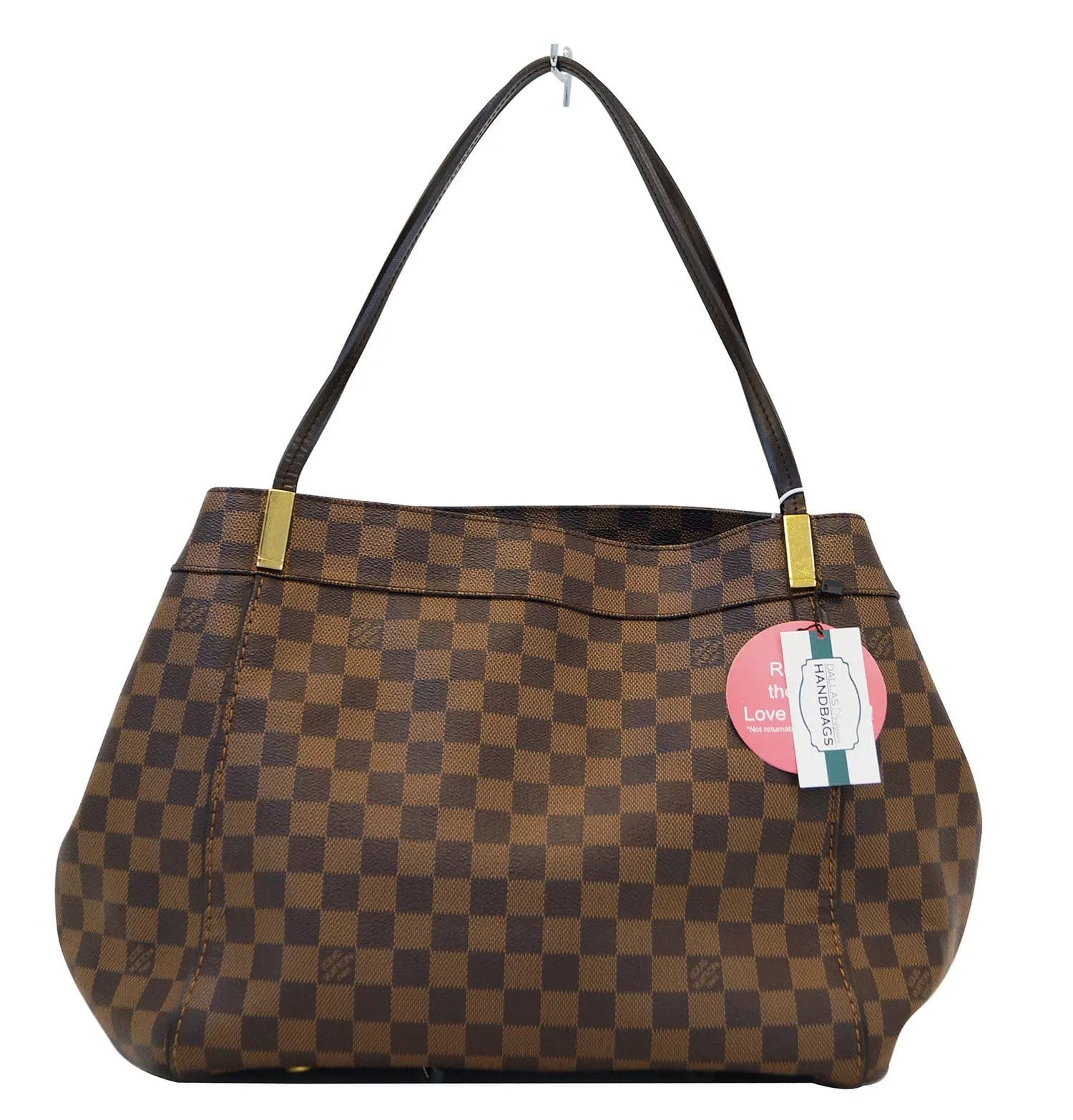LOUIS VUITTON Damier Ebene Marylebone GM Shoulder Handbag