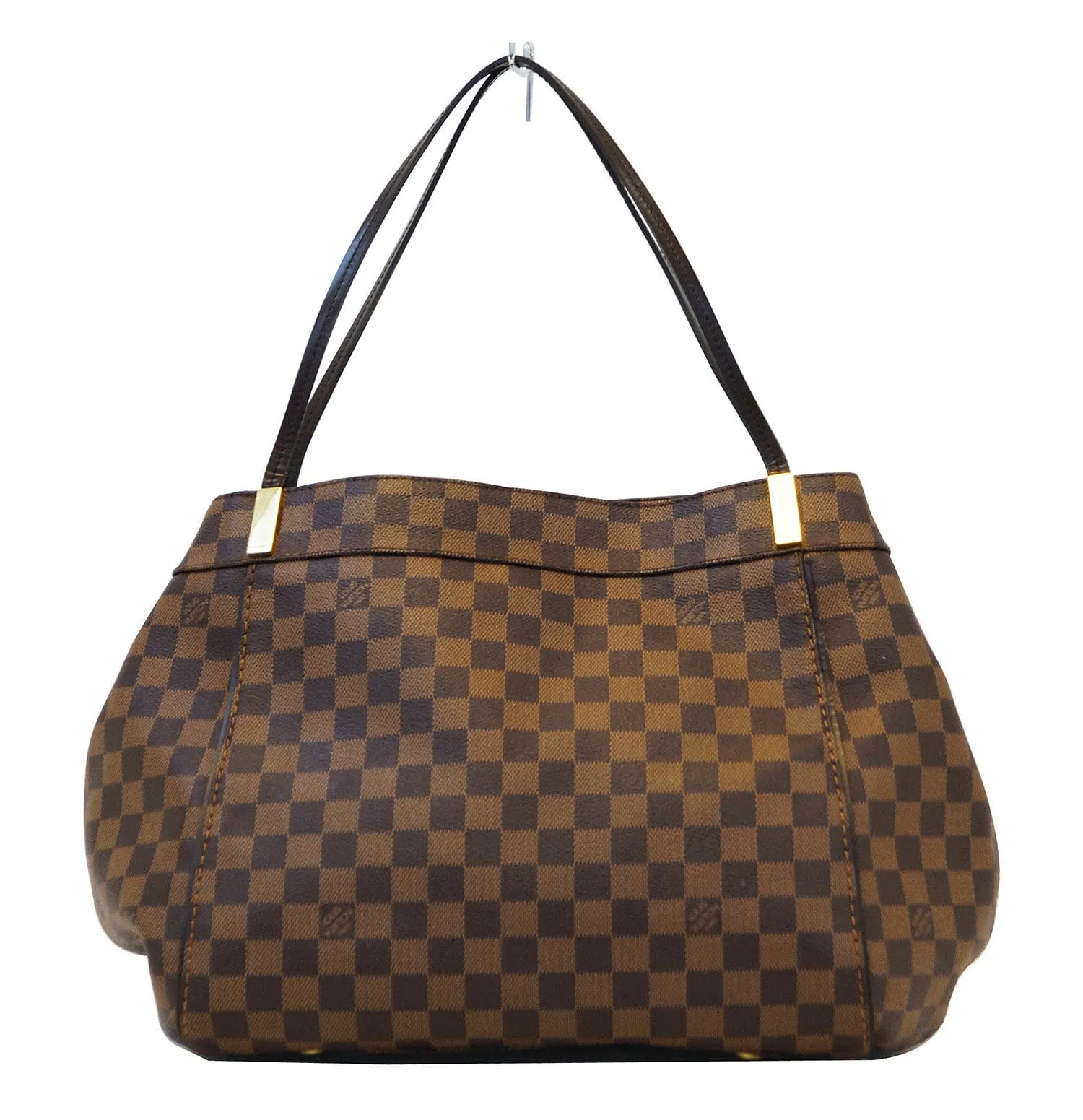 LOUIS VUITTON Damier Ebene Marylebone GM Shoulder Handbag