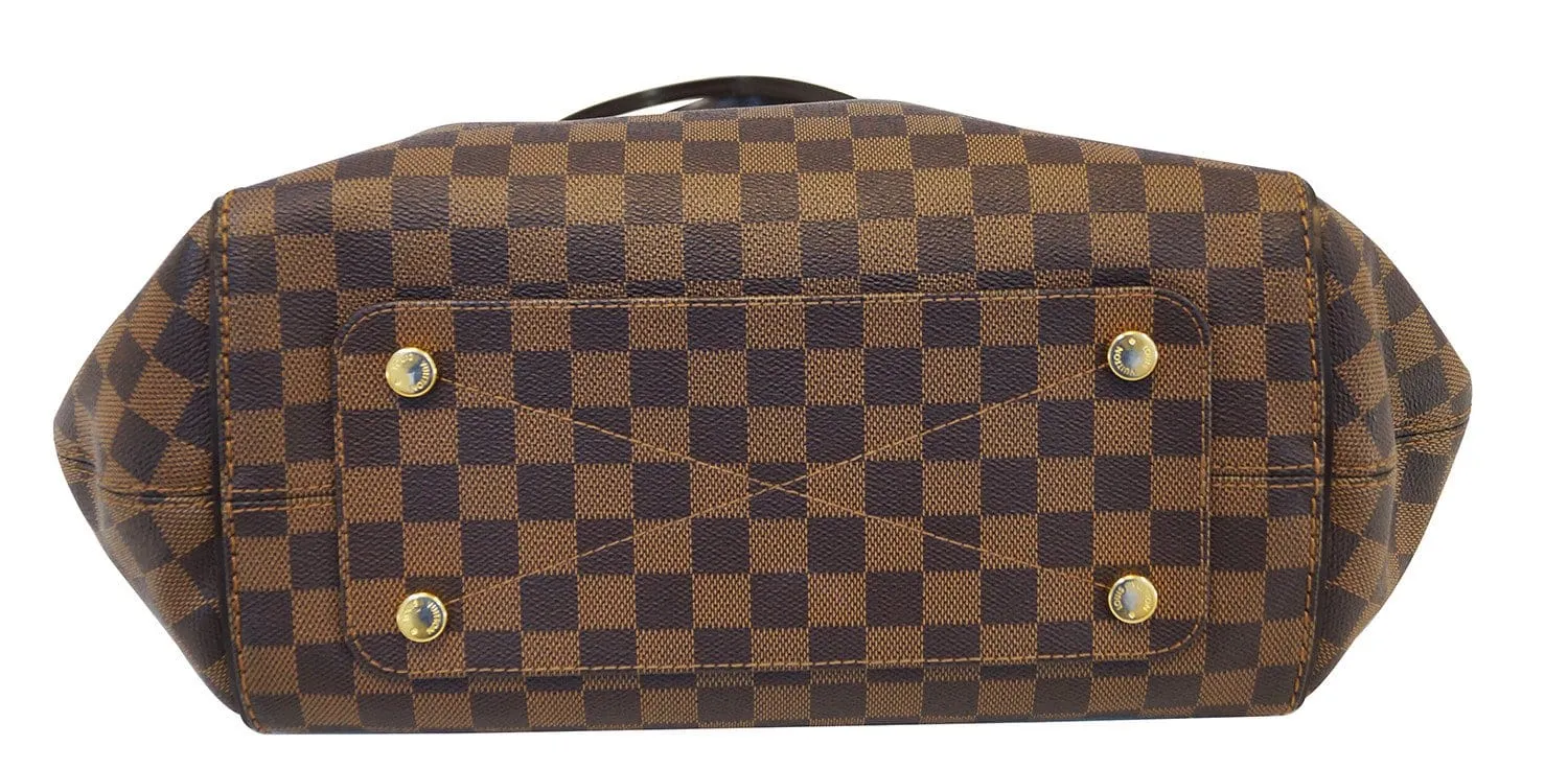 LOUIS VUITTON Damier Ebene Marylebone GM Shoulder Handbag