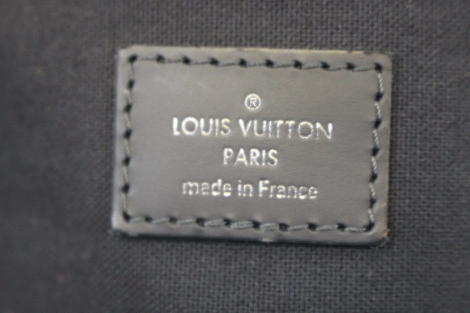 LOUIS VUITTON Damier Graphite Keepall 55 Bandouliere Bag