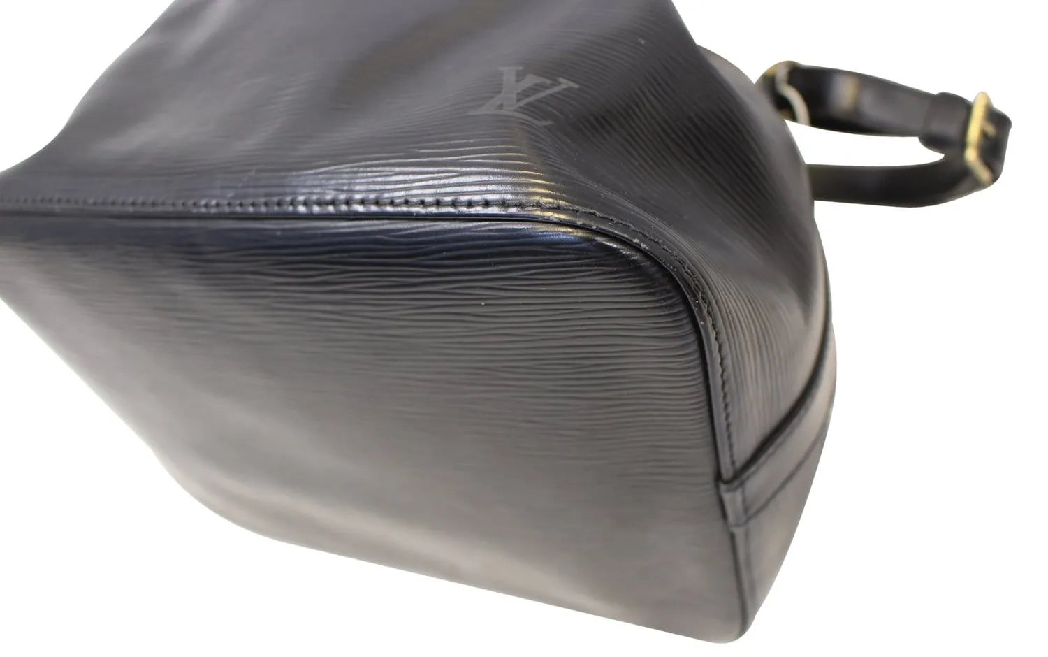 Louis Vuitton Epi Leather Petite Noe Shoulder Bag Black