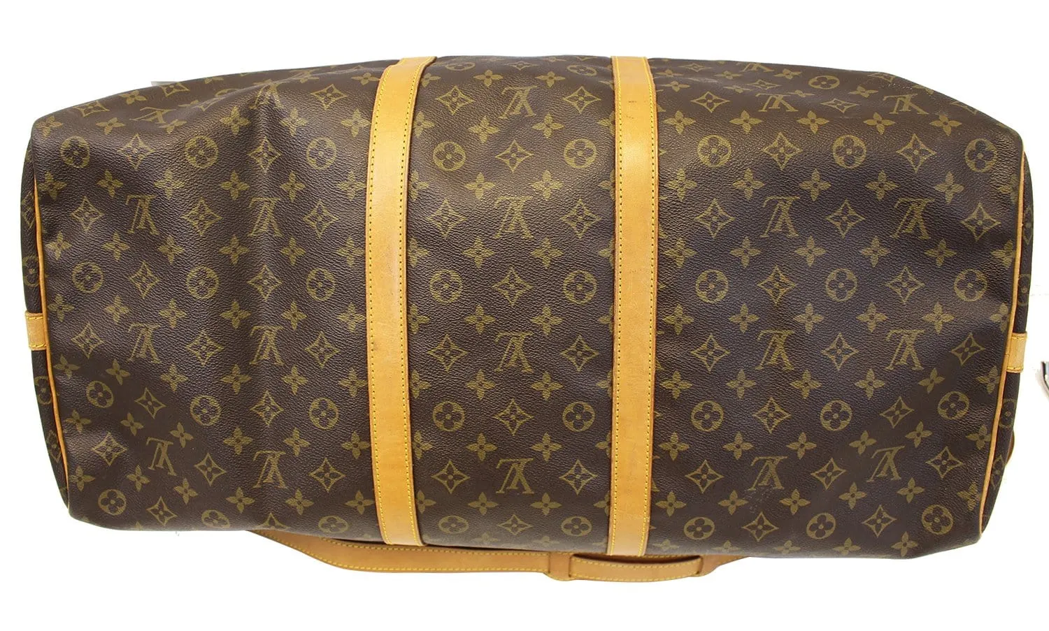 LOUIS VUITTON Monogram Canvas Keepall 60 Bandouliere Bag