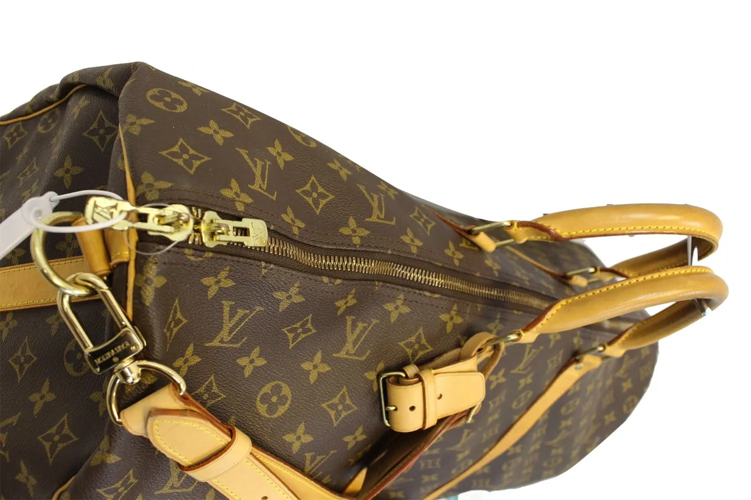 LOUIS VUITTON Monogram Canvas Keepall 60 Bandouliere Bag