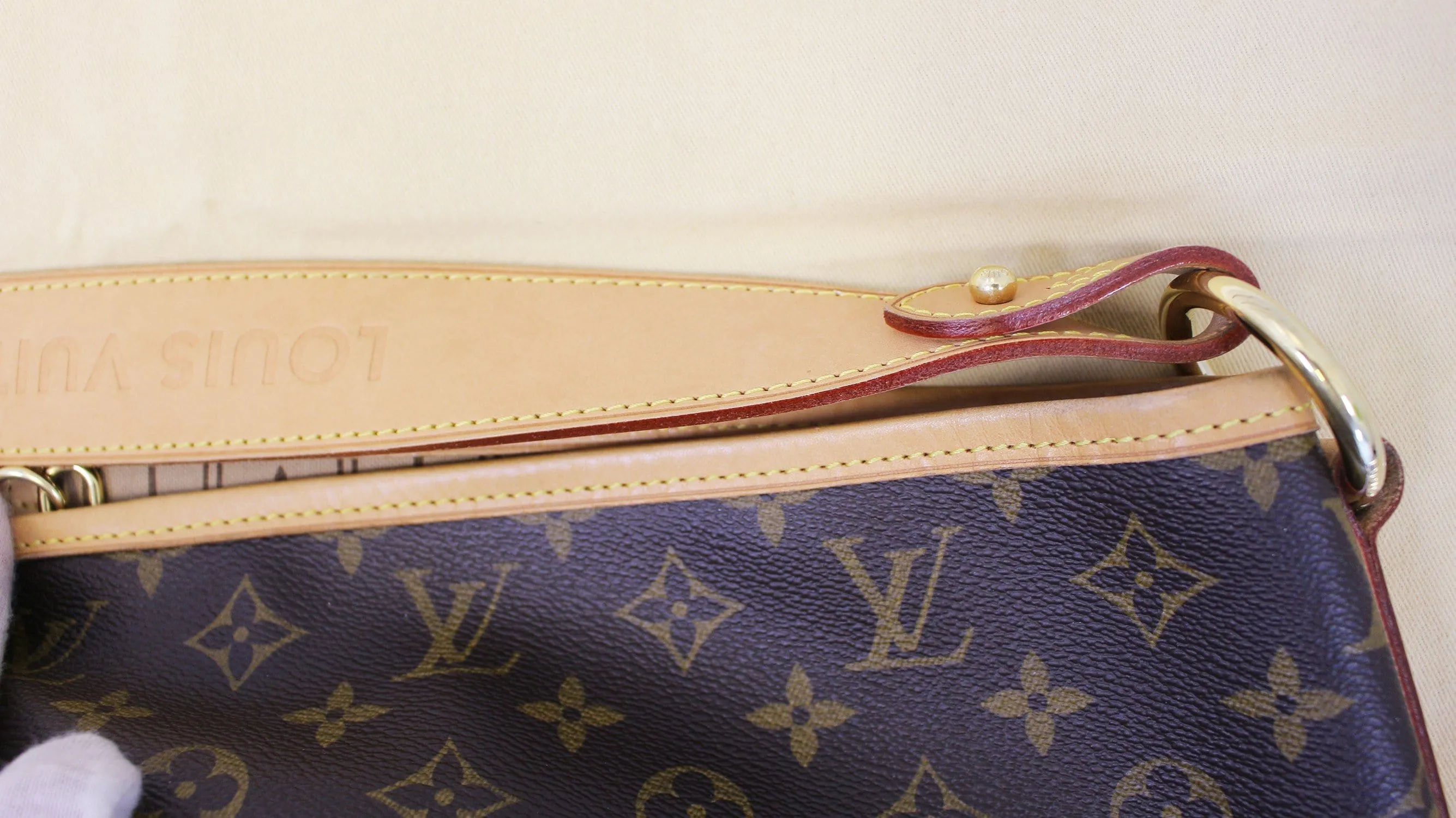 LOUIS VUITTON Monogram Delightful GM Shoulder Bag