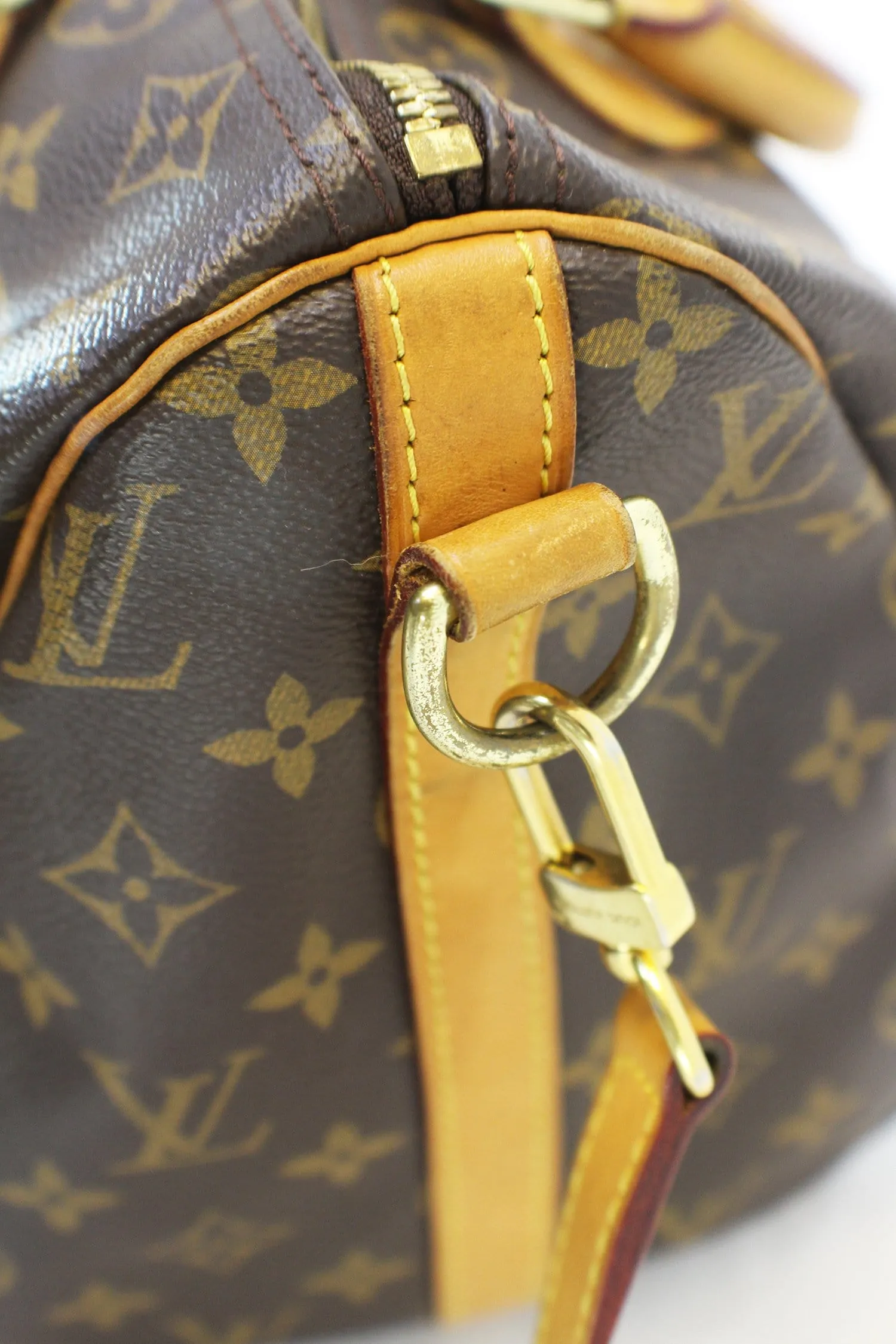 LOUIS VUITTON Monogram Speedy 30 Bandouliere Boston Bag