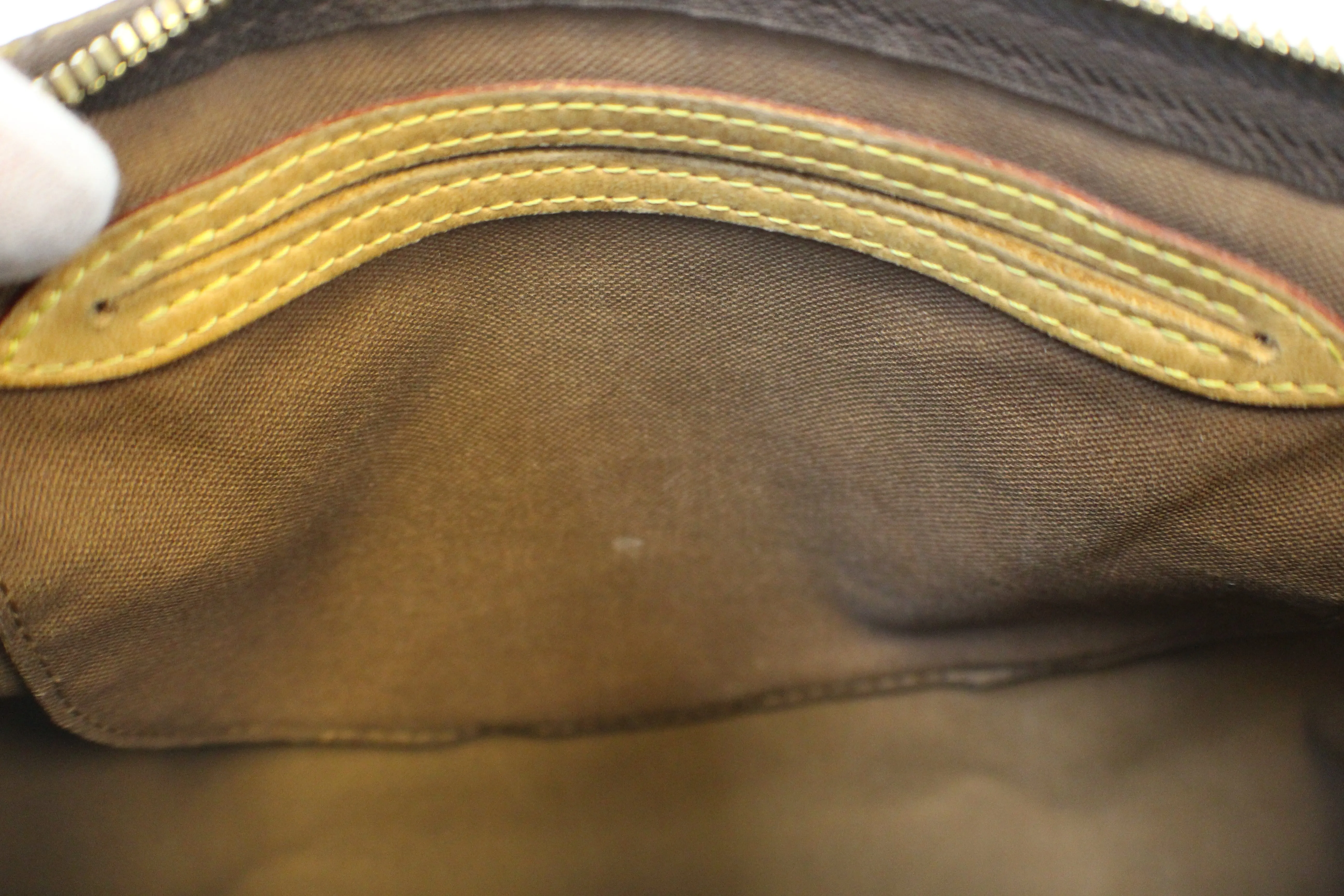 LOUIS VUITTON Monogram Speedy 30 Bandouliere Boston Bag