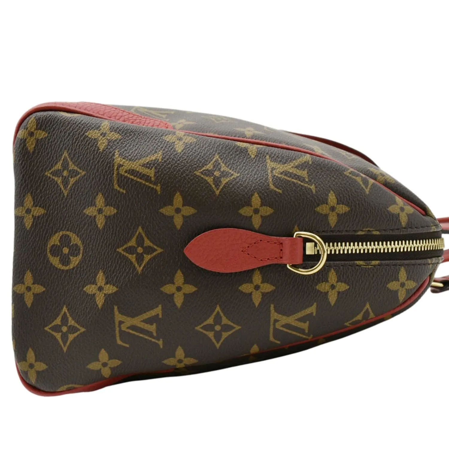 LOUIS VUITTON Retiro NM Monogram Canvas 2Way Shoulder Bag Red