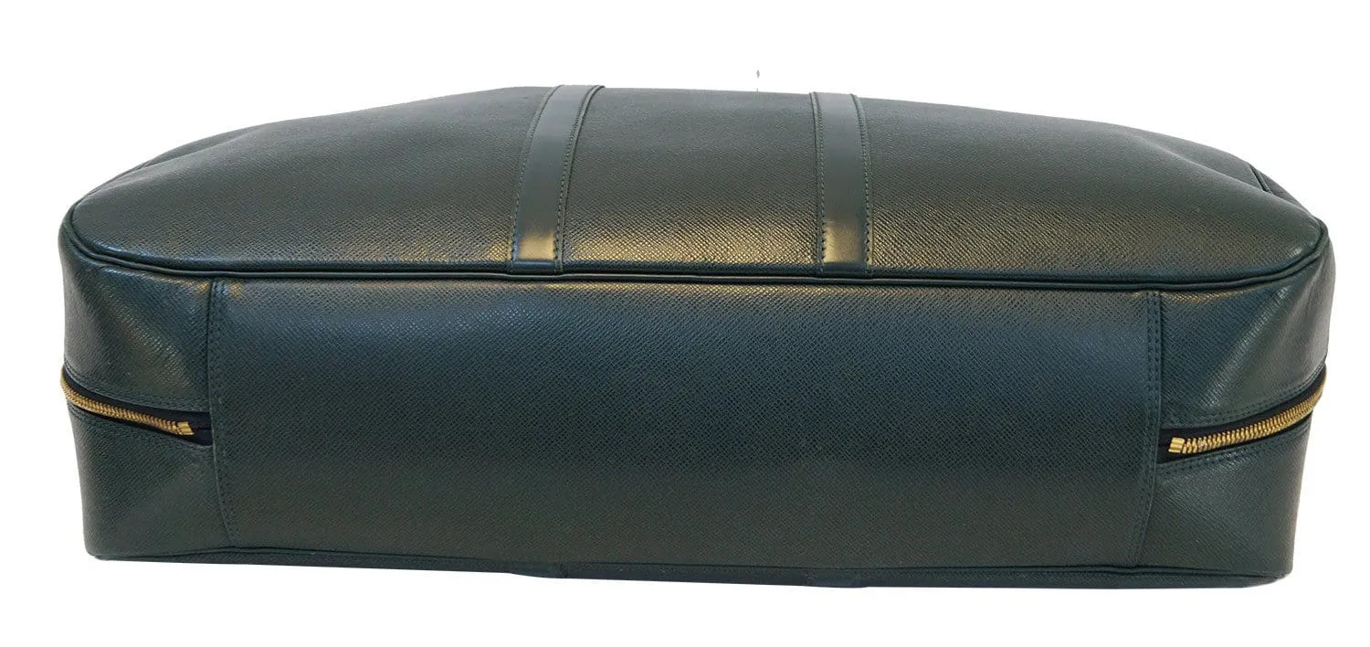 LOUIS VUITTON Taiga Acajou Helanga 1 Poche Boston Bag - Final Call