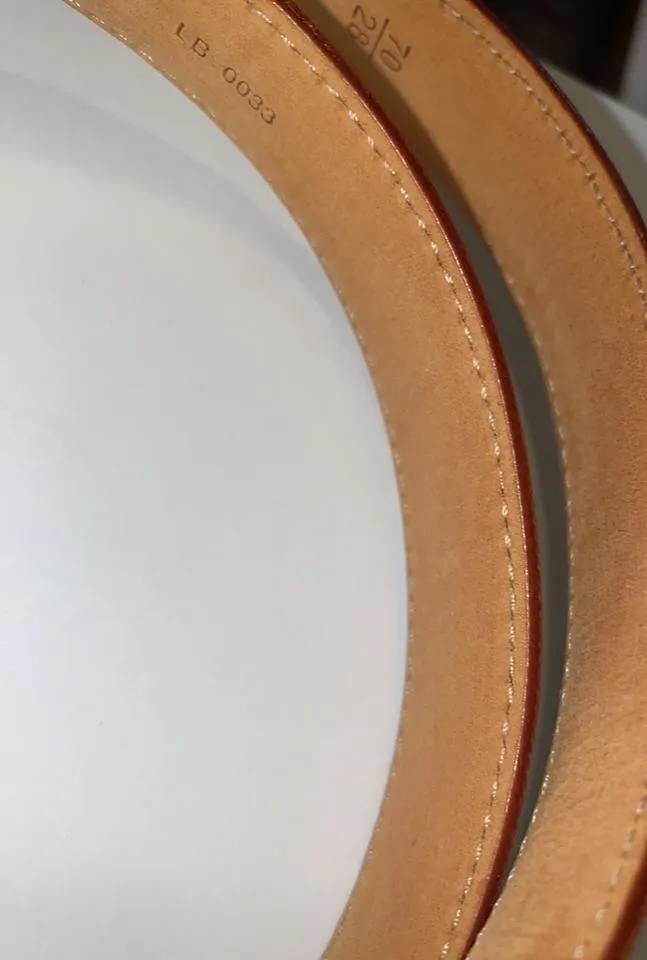 Louis Vuitton Ultra Rare Cherry Blossom Pink Monogram Belt 70/28 860753