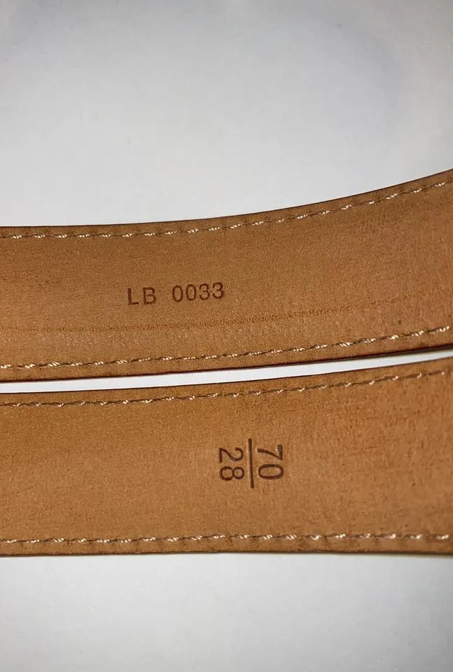 Louis Vuitton Ultra Rare Cherry Blossom Pink Monogram Belt 70/28 860753