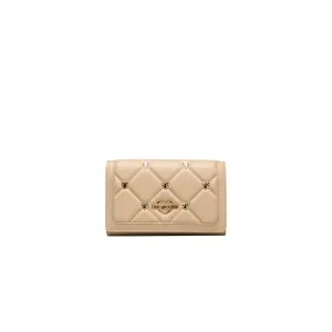 Love Moschino Beige Polyethylene Women Crossbody Bag