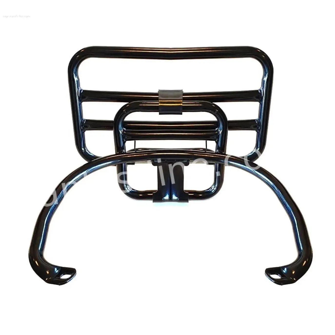 Luggage Carrier Fold Down Aplus Gloss Black | Vespa GT/GTL/GTV/GTS/GTS Super/GT60 125-300cc