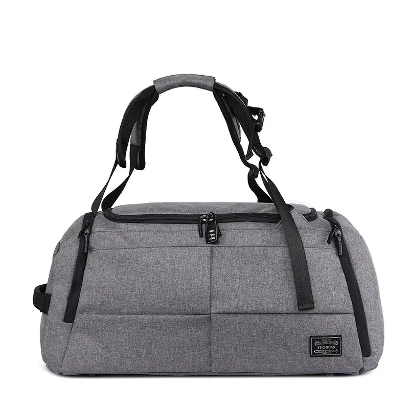 MARKROYAL Multifunctional Travel Bag Organizer Trolley Duffle bag Carry on luggage Weekend Bag For Men large Capacity Backpack