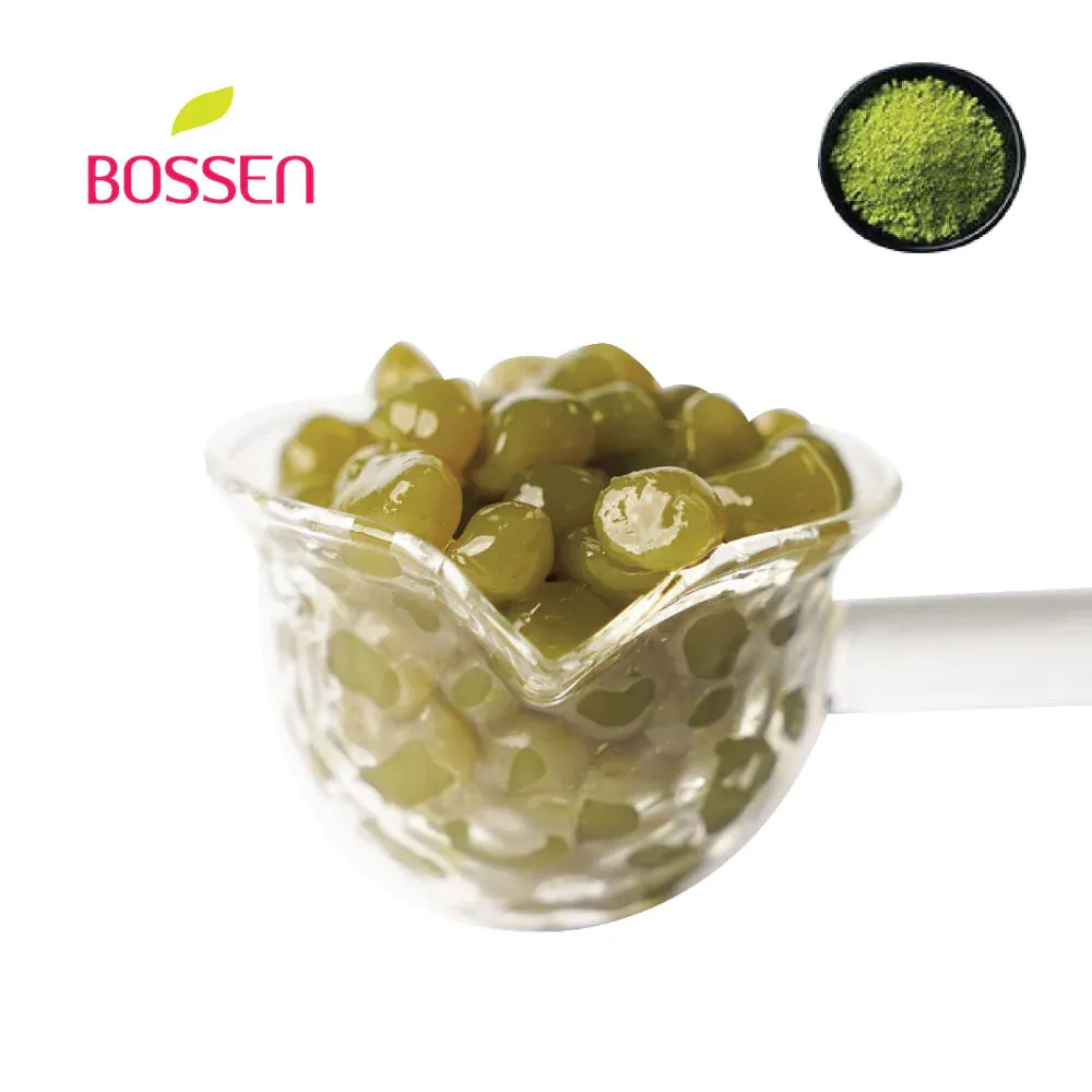 Matcha | Crystal Boba | Agar Jelly Boba | Bossen Canada
