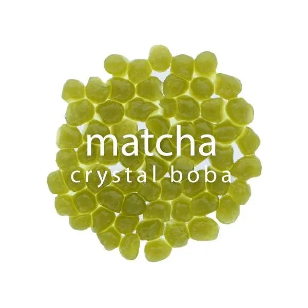 Matcha | Crystal Boba | Agar Jelly Boba | Bossen Canada