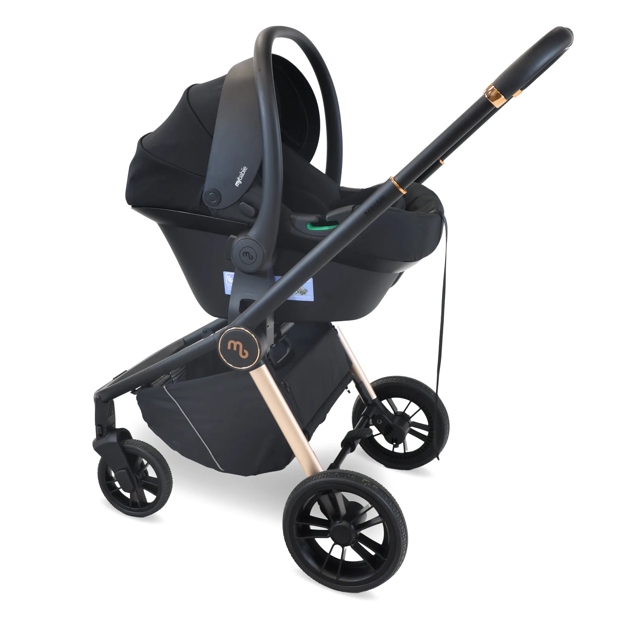 MB450i 3-in-1 Travel System with Base - Pastel Pink