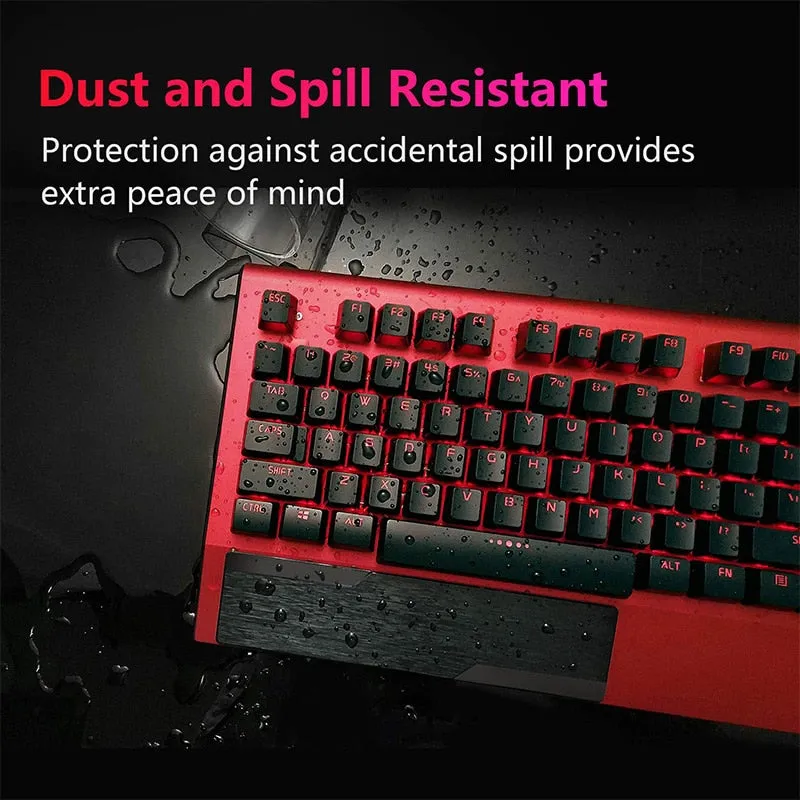 Mechanical Keyboard, Mouse With Gaming Headset  USB Wired