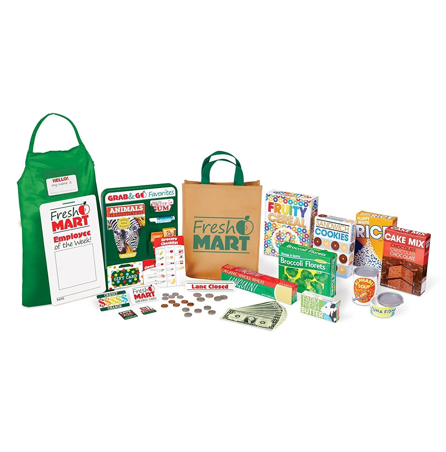Melissa & Doug Fresh Mart Grocery Store Companion Collection