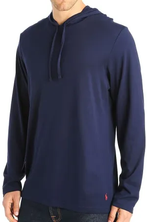 Men's Polo Ralph Lauren Supreme Comfort Knit Hoodie, Navy, Sz M! Retails $60 