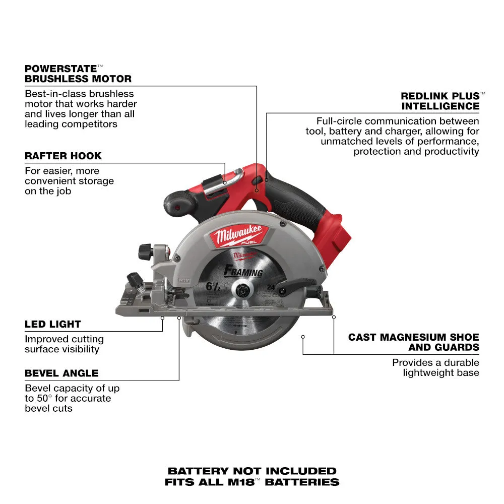 Milwaukee 3697-25 M18 FUEL 5-Tool Combo Kit