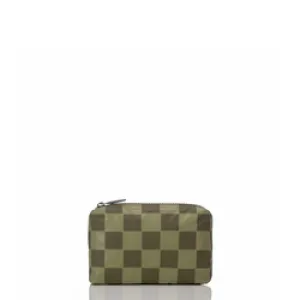 Mini Pouch - Checkmate Limu / Olive