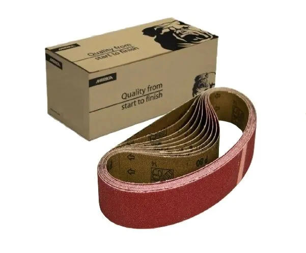 Mirka Premium 4" x 24" Sanding Belts 10pk  (50 - 120 GRIT)