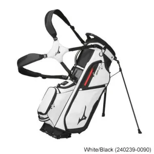 Mizuno BR-D4 6-WAY Stand Bag White/Black (240239-0090)