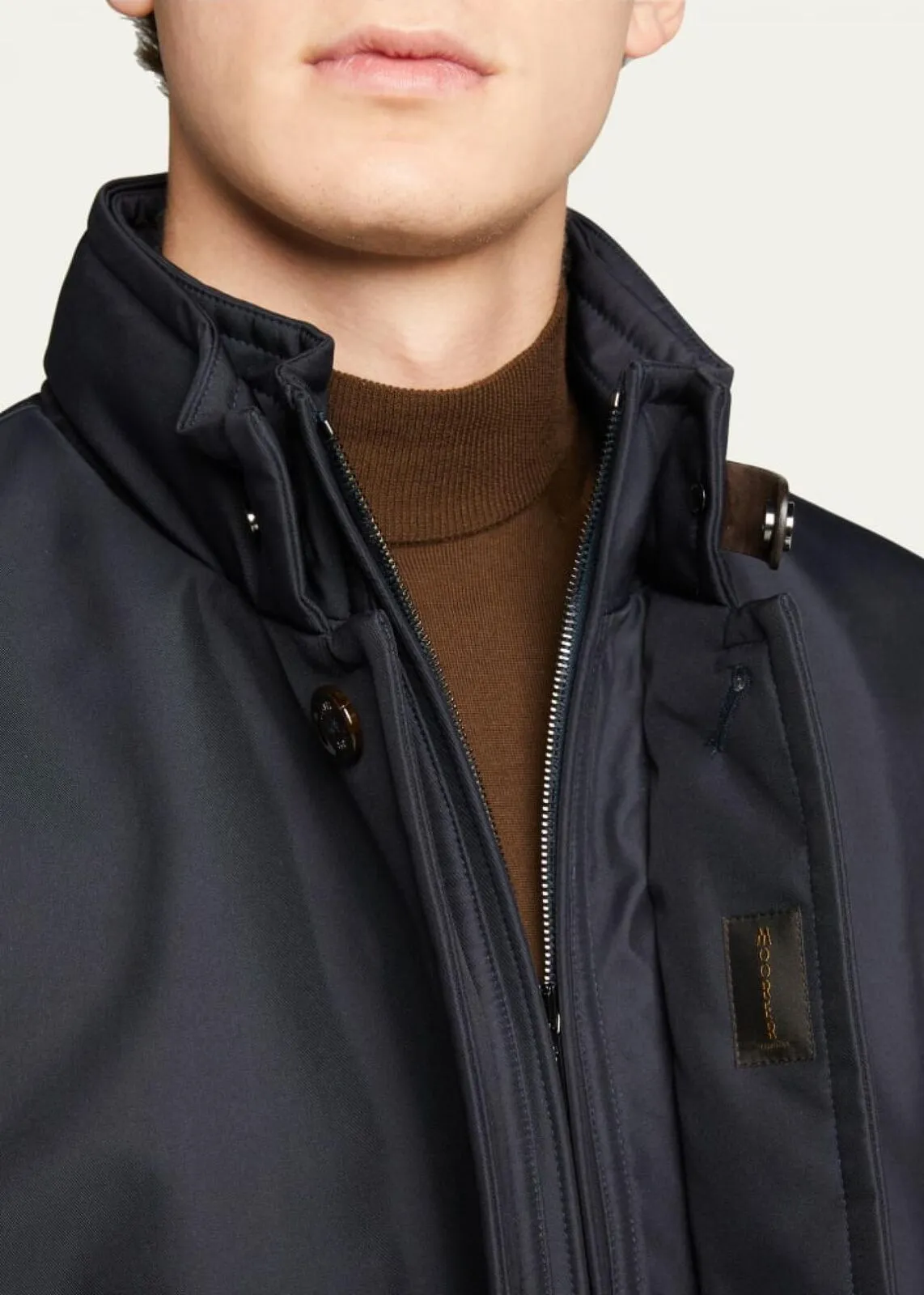 MooRER Mens Waterproof Insulated Quilted Down Jacket BOND-WI
