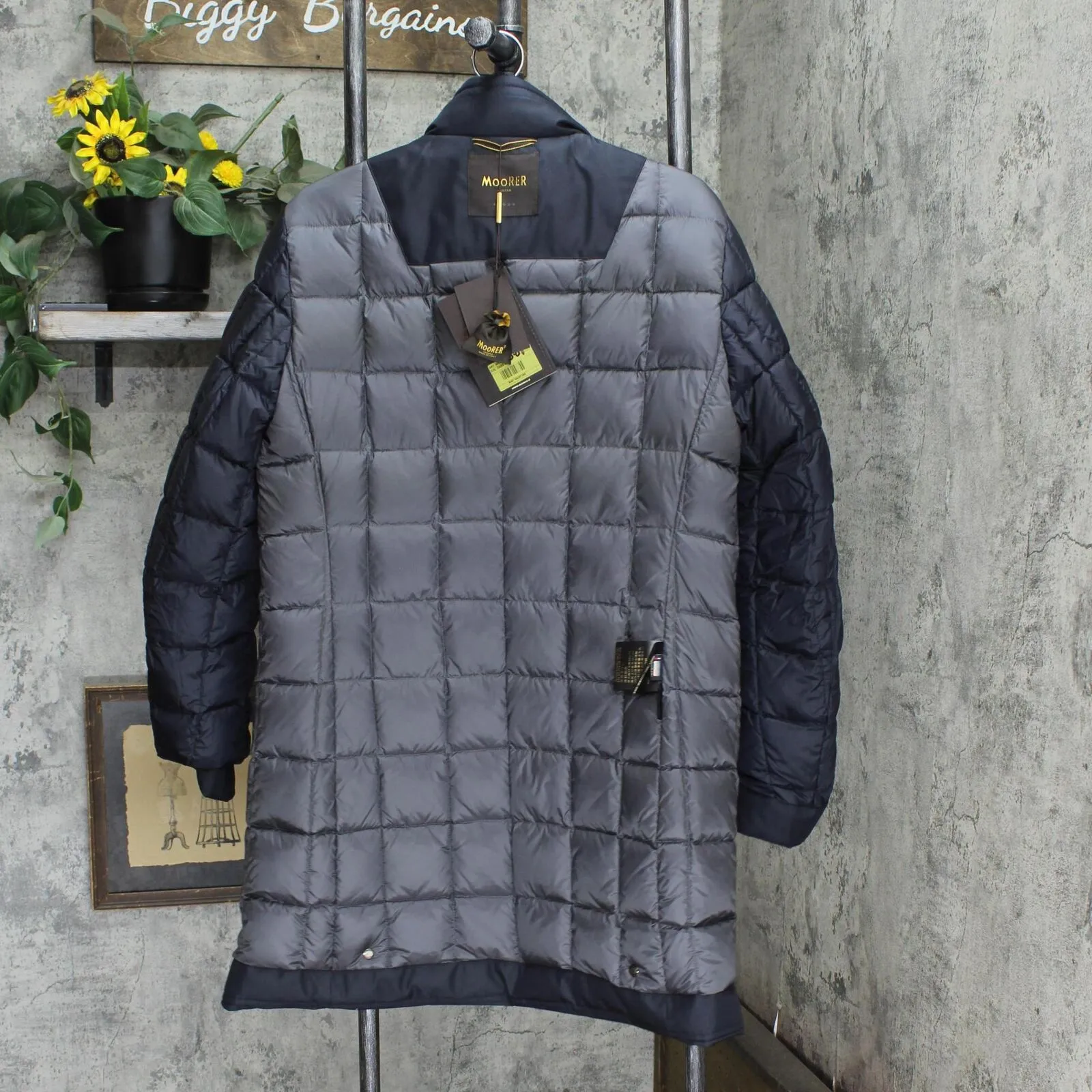 MooRER Mens Waterproof Insulated Quilted Down Jacket BOND-WI
