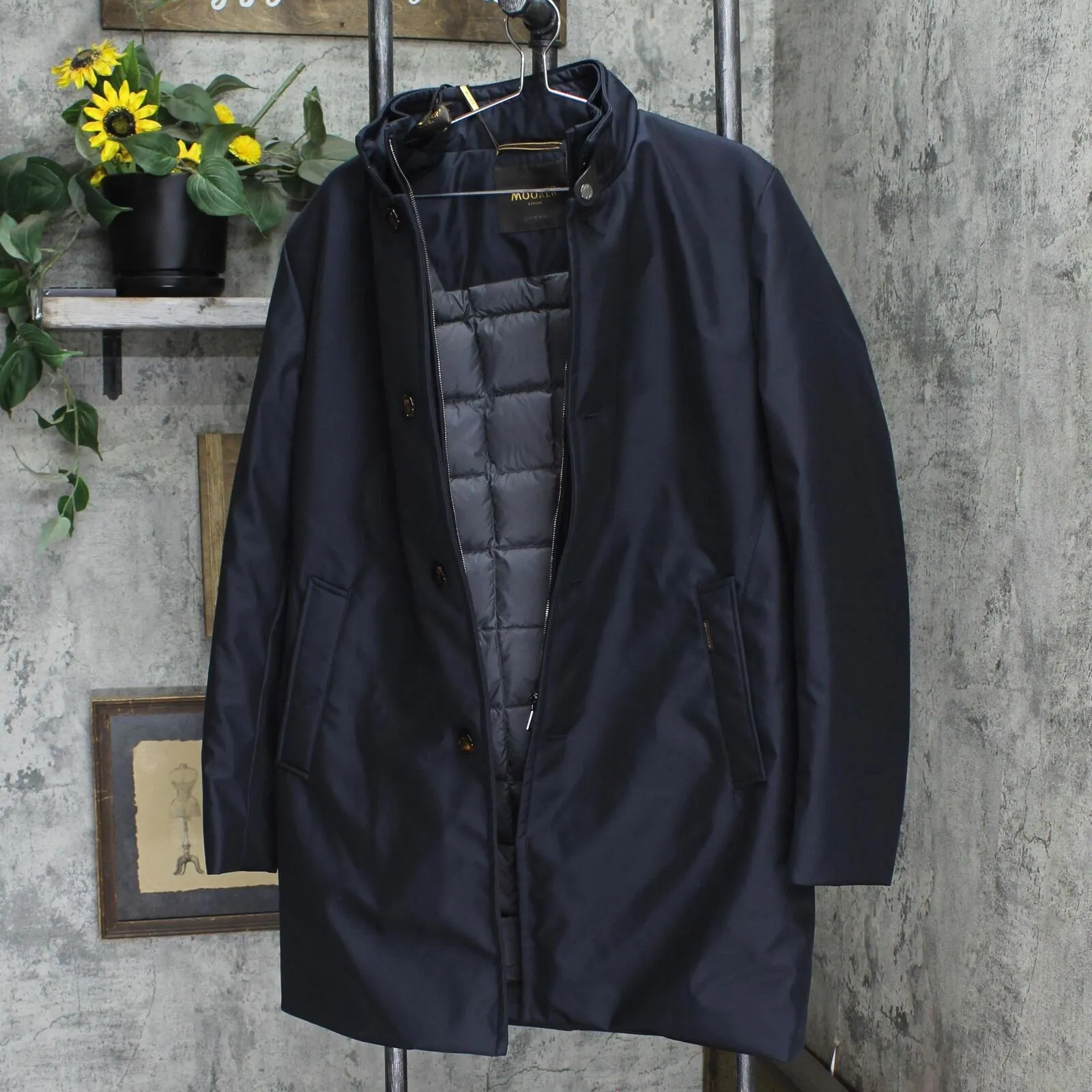 MooRER Mens Waterproof Insulated Quilted Down Jacket BOND-WI
