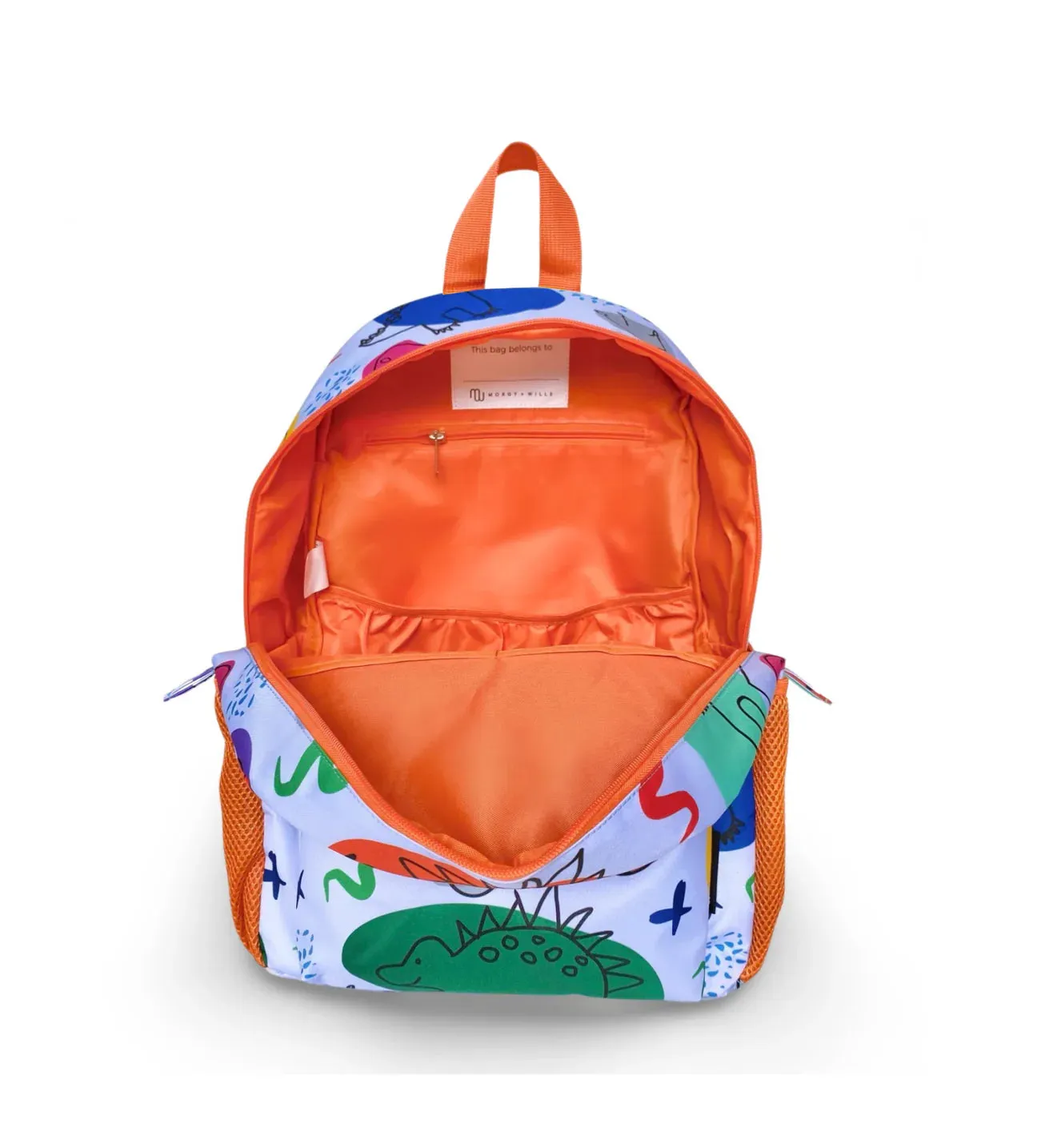 Morgy   Wills Kids Backpack | The Friendly Dinosaur