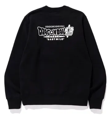 [M~XL] DS! BAPE DRAGON BALL SUPER GOLDEN FRIEZA CREWNECK SWEATSHIRT
