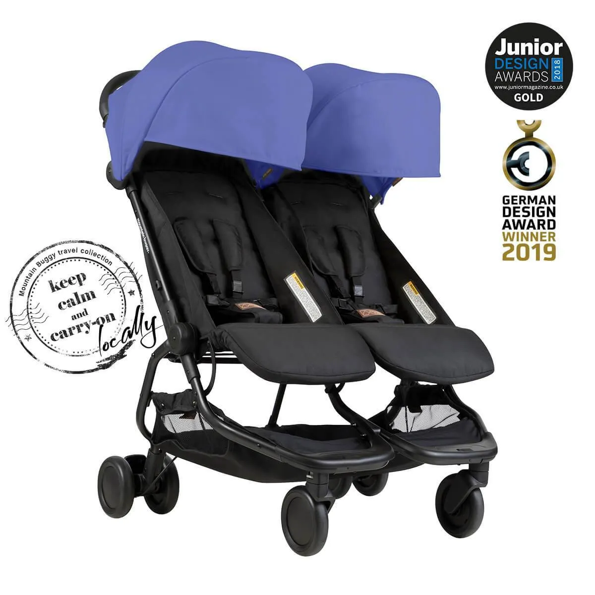 nano duo™ travel system for twins bundle