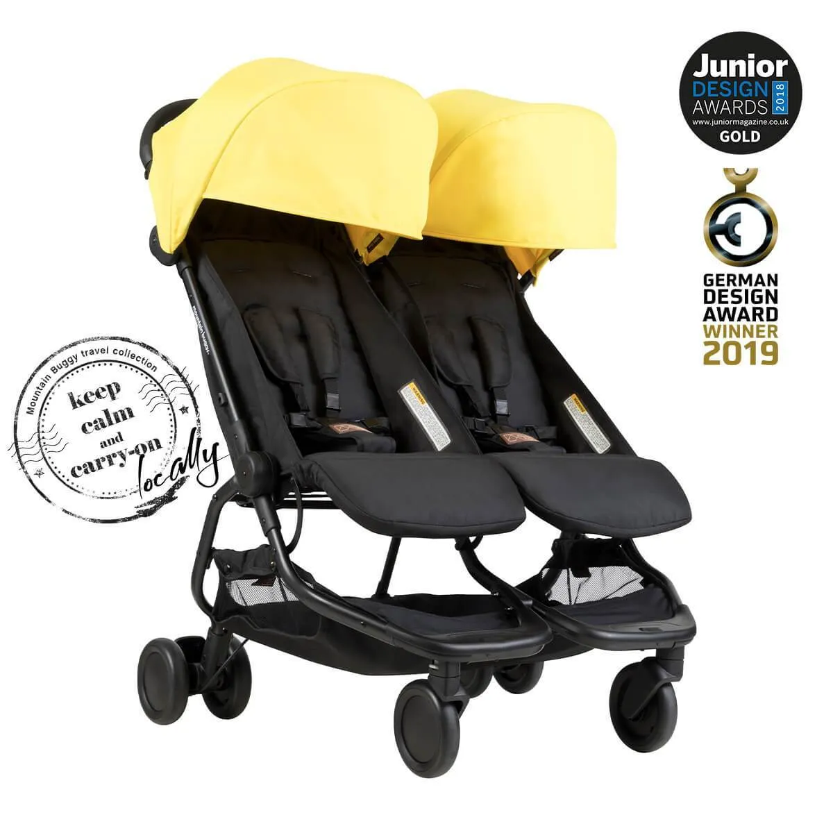 nano duo™ travel system for twins bundle