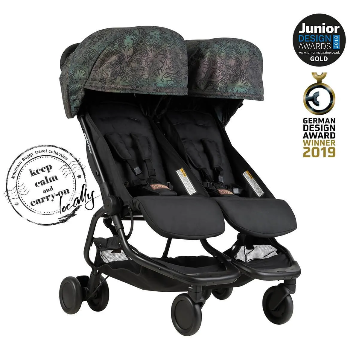 nano duo™ travel system for twins bundle