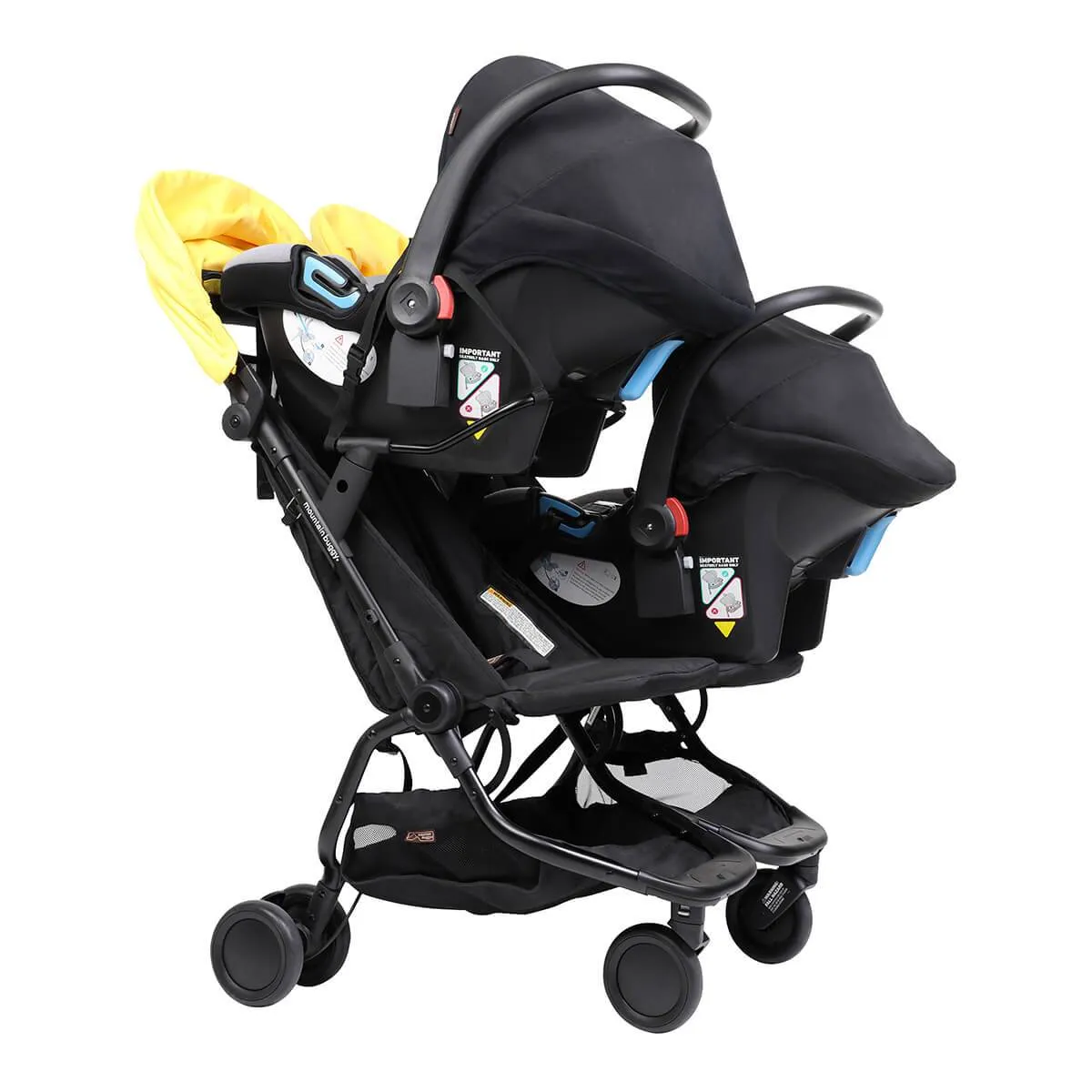 nano duo™ travel system for twins bundle