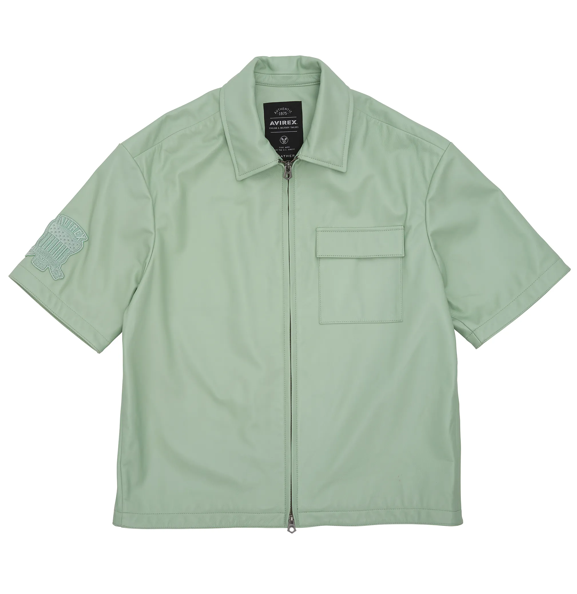 NAPPA LEATHER SHIRT JACKET