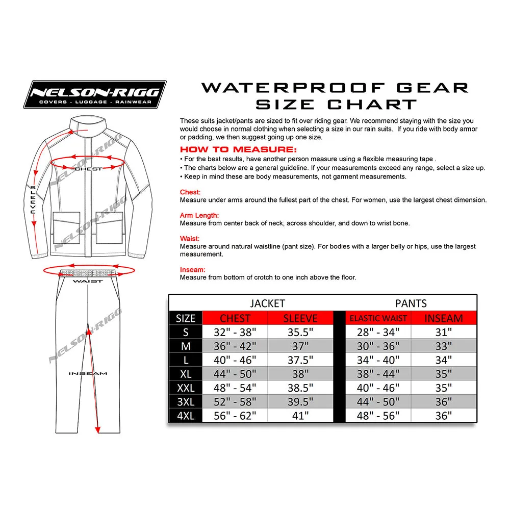 NELSON-RIGG WEATHERPRO 2PC – BLACK