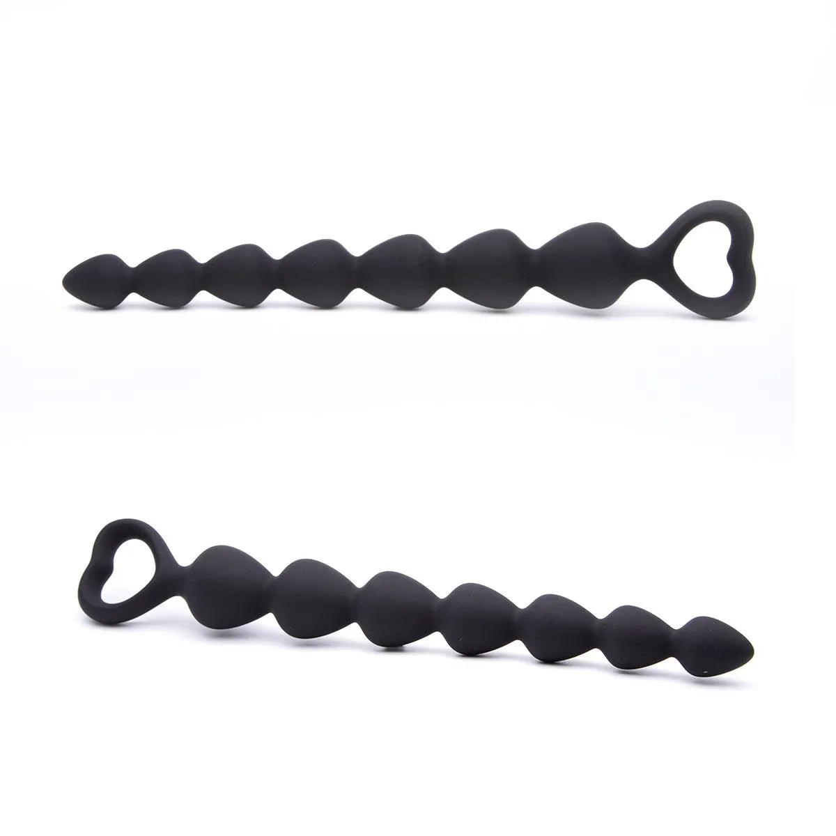 Neojoy Silicone Anal Beads Small-18cm-Black