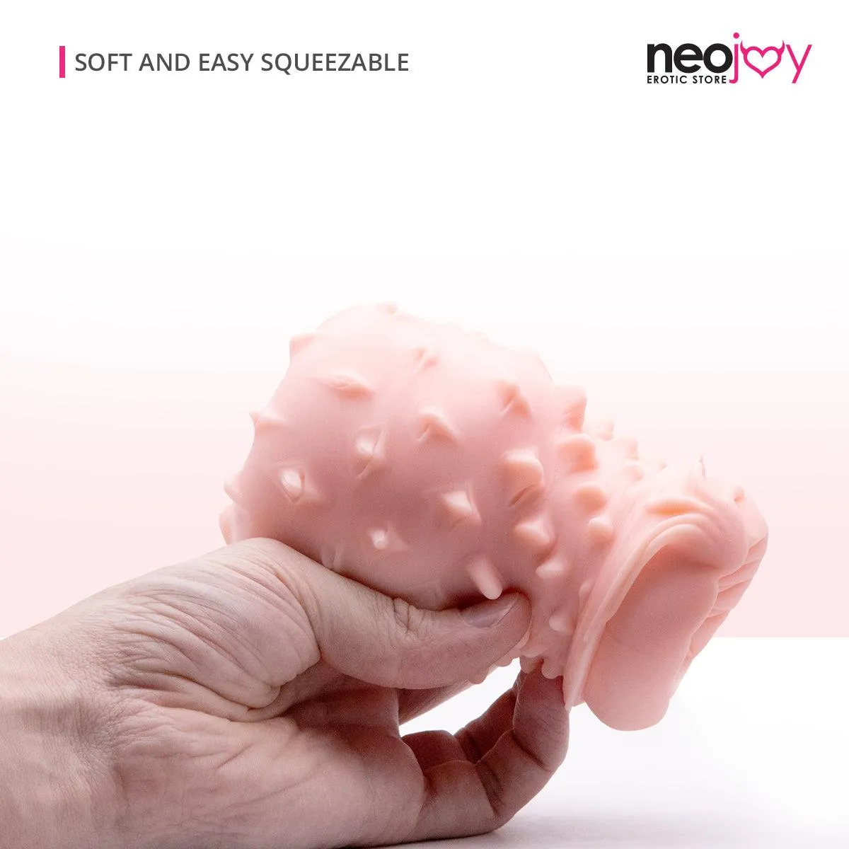 Neojoy Smart Waist Masturbator TPE Realistic Vagina & Ass - Flesh