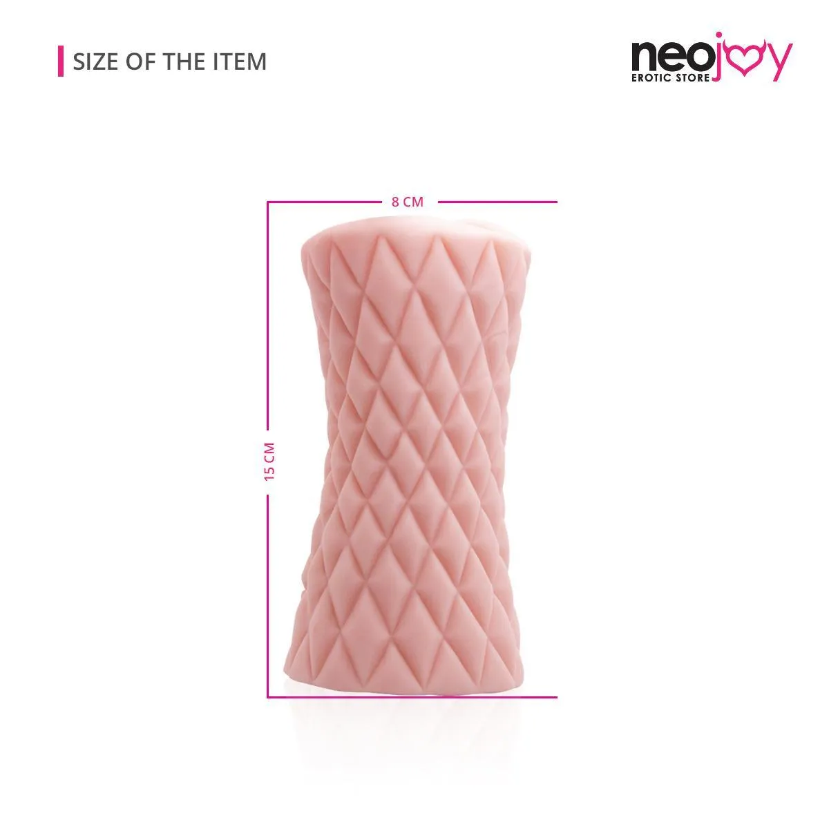 Neojoy Smart Waist Masturbator TPE Realistic Vagina & Ass - Flesh