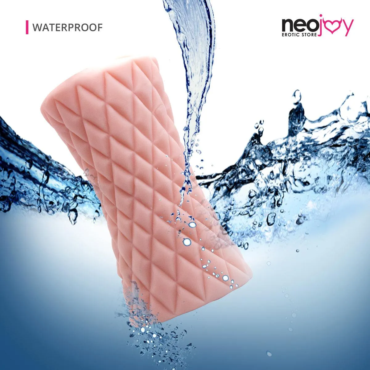 Neojoy Smart Waist Masturbator TPE Realistic Vagina & Ass - Flesh