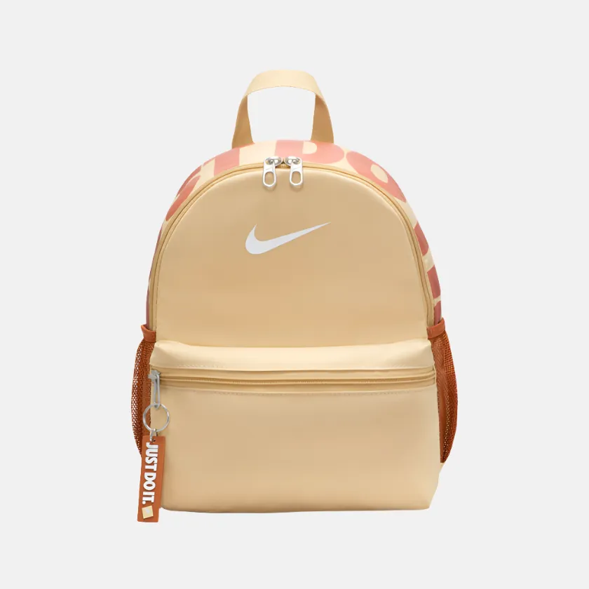 Nike Brasilia JDI Kids' Mini Backpack 11L -Platinum Violet/Plum Dust/White