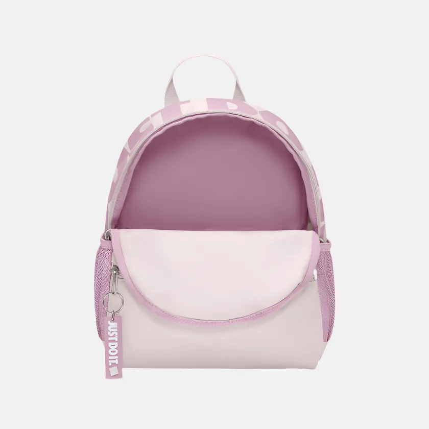 Nike Brasilia JDI Kids' Mini Backpack 11L -Platinum Violet/Plum Dust/White