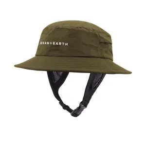 Ocean & Earth Bingin Soft Peak Surf Hat - Olive