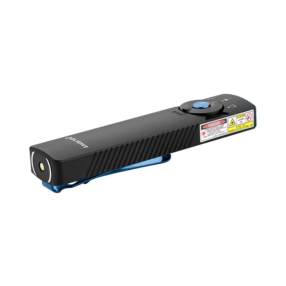 OLIGHT Flashlight ARKFELD Pro UV 1300 lm, Green Laser - Black