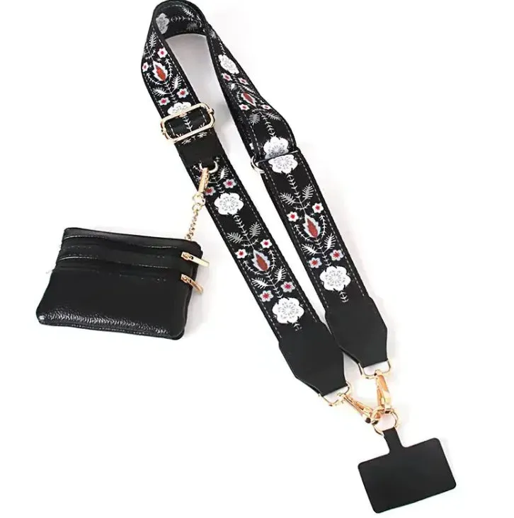 One-Shoulder Phone Case with Adjustable Lanyard