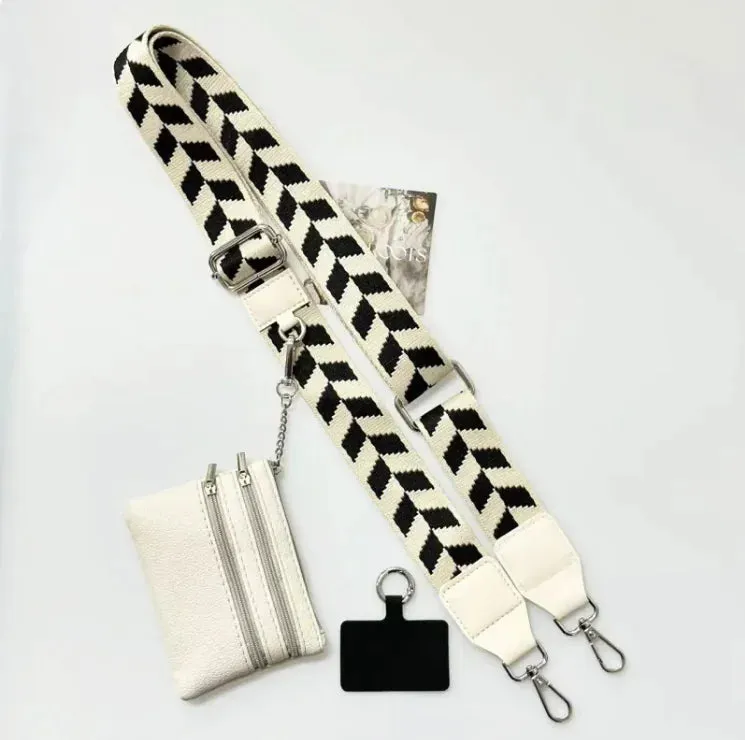 One-Shoulder Phone Case with Adjustable Lanyard